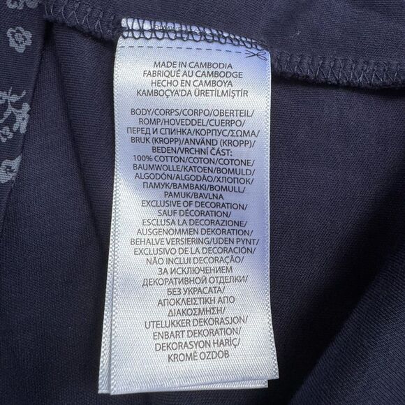 Ralph Lauren Men's Slim Fit Soft-Touch Polo in Tossed Navy Floral Size Small - Picture 9 of 9